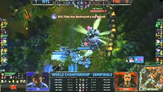 HD489 LCS World Final  FNC vs RYL  Game 2  12 Finale [upl. by Nomal]