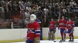 TBT Canadiens top the Rangers in 86 playoffs thanks to Rookie netminder [upl. by Haeckel454]