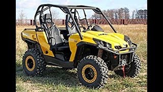 SuperATV CanAm Commander 1000  MAX 25quot Lift Kit 2011 [upl. by Katusha]