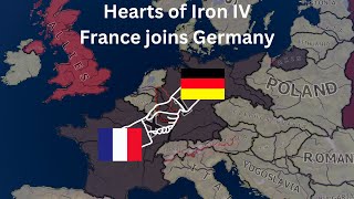 What if France joined Germany 1936  HOI4 Timelapse [upl. by Laspisa]