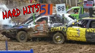 HARD HITS CRAZY MIDSIZE Carver County Fair [upl. by Eniawed]