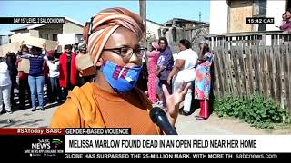 Gender Based Violence  Melissa Marlow found dead [upl. by Tattan157]