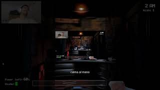 ALANZOKA TENTA PASSAR A PRIMEIRA NOITE DE FIVE NIGHTS AT FREDDYS [upl. by Koss]