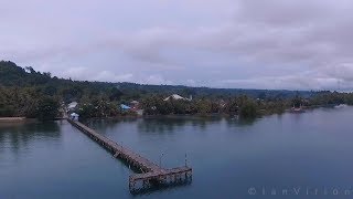 INDONESIA Saparua Maluku Tengah  Desa Ihamahu Aerial Video [upl. by Roberto]