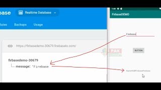 How to retrieve data from Firebase in Android  2019 [upl. by Enimzaj613]