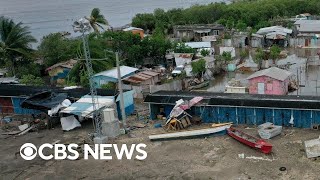 Hurricane Beryl leaves most of Jamaica without power [upl. by Nudnarb]