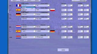 Demo Excel Voetbal Poule WK 2022 [upl. by Elauqsap]