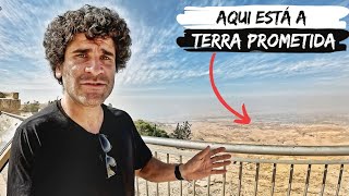 DAQUI MOISÉS VIU A TERRA PROMETIDA  Monte Nebo  Jordânia [upl. by Amary]