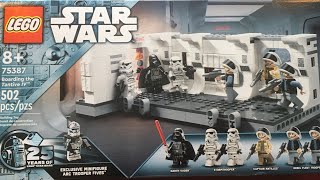 Reviewing tantive 4 bording scene Lego set [upl. by Eceinehs]