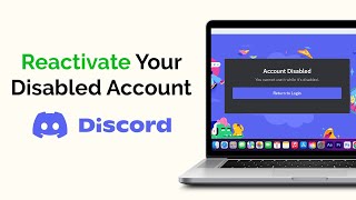 How to Reactivate Your Disabled Discord Account [upl. by Ennahgem]