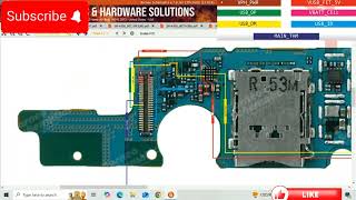 Samsung A5 a500 changing diagram  samsung a500 charging and usb ways and circuits borneo [upl. by Demetre]