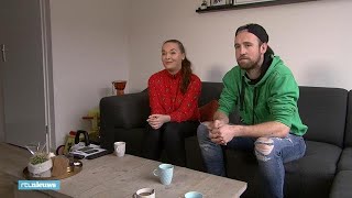 Bram en Kaylee huren huis dat ze straks gaan kopen Ideaal dat we er al in zitten  RTL NIEUWS [upl. by Sucramad]