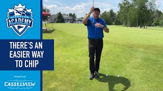 An Easier Way To Chip  Flagstick Academy [upl. by Vanna]