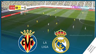 VILLARREAL vs REAL MADRID  La Liga 2324 • Simulation amp Prediction [upl. by Ydnac]