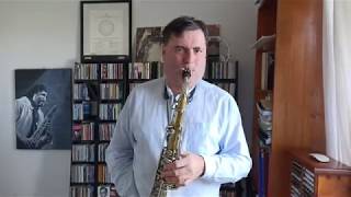 Saxophone Tips with Mirko Guerrini  SWING ARTICULATION [upl. by Nehgem733]