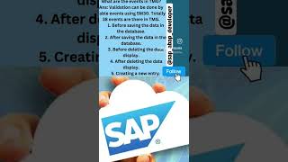 how to create tmg events shorts subscribe abapprogramming sap [upl. by Eimmak]