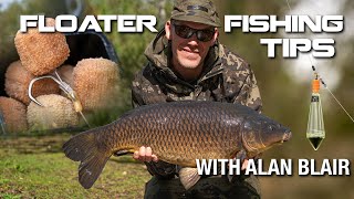 Surface Fishing with Alan Blair  Catch Big Carp with Floater Fishing Tactics [upl. by Ainerol]