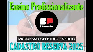 PROCESSO SELETIVO SIMPLIFICADO PARA O ENSINO PROFISSIONAL [upl. by Dagmar]