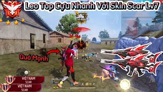 Free Fire Bỏ 15000KC Nâng “SCAR Cá Mập” Lên LV7 Để Leo Rank Gánh Team Đầu Mùa Và Cái Kết [upl. by Milas]