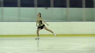 EMMY BRONSARD RD Solo Ice Dance [upl. by Nirrat363]