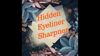 Eyeliner hidden sharpner [upl. by Cini]