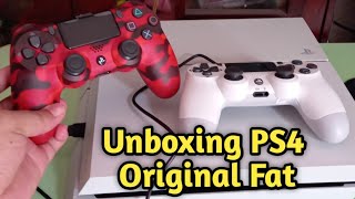 Unboxing PS4 Original FAT [upl. by Anaeco]