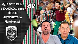 quotFoi MAIS QUE UM TÍTULO do Fluminense Foi UMA LIÇÃO DE VIDA O Fernando Dinizquot OLHA ESSE DEBATE [upl. by Nnylekoorb]