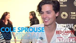 Cole Sprouse interviewed at The Paley Centers Riverdale Event Riverdale [upl. by Ormsby351]