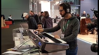 Kurzweil PC4 at Musikmesse 2019  First Steps with Giacomo Dalla NO TALK [upl. by Annotahs]