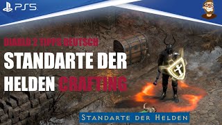 Neues CRAFTING Rezept Standarte der Helden Diablo 2 Resurrected  Ist das Geheimnis gelöst D2R [upl. by Survance]