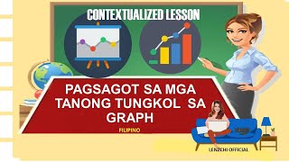 PAGSAGOT SA TANONG TUNGKOL SA GRAPH –CONTEXTUALIZED LESSON SA FILIPINO [upl. by Trillby507]