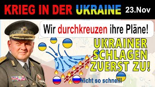 23NOVEMBER YES  Ukrainer SICHERN SICH TAKTISCHE ANHÖHE DURCH EINEN GEWAGTEN GEGENANGRIFF [upl. by Wiburg]