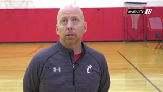 Coach Cronin Previews Cincinnatis Matchup Against Xavier in the Crosstown Shootout on Saturday [upl. by Sothena291]