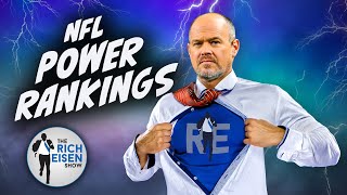 Rich Eisen Reveals His Latest NFL Power Rankings Heading into Week 5  The Rich Eisen Show [upl. by Arvind549]