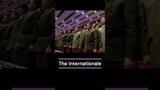 quotThe Internationalequot  Performance by North Korea 🇰🇵 2024 music dprk russia song concert short [upl. by Madelina]