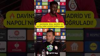 🔥 Davinson Sanchez Real Madrid ve Napoli’nin ilgisini doğruladı [upl. by Oicram]