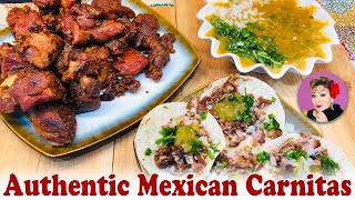 Authentic Michoacan Mexican Carnitas Recipe  Easy amp Delicious  Perfect for Tacos Tamales amp Sopes [upl. by Ellenod688]