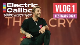 Electric Callboy  Festivals 2024  VLOG 1  SWEDEN ROCK  ROCK IM PARK  ROCK AM RING [upl. by Martita]