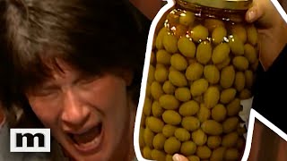 Lady terrified of… Olives [upl. by Enalb]