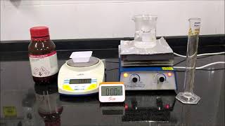 Preparation of Mercuric chloride for Parasitology [upl. by Harbard]