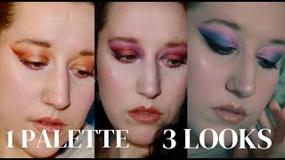 1 PALETTE 3 LOOKS I NORVINA VOL 1 makeup makeuplook [upl. by Agretha]