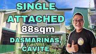 TIERRA VISTA HOMES SINGLE ATTACHED  DASMARINAS CAVITE noypiinvestor pagibigforeclosedproperties [upl. by Yerdua]