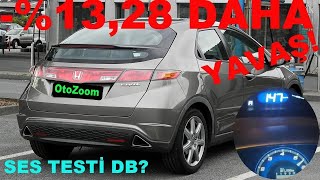 18 Civic Yavru Type R Değilmiş Honda Civic 18 iShift 140hp 0100  0120  0140 Hızlanma Testi [upl. by Macdougall]