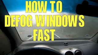 How to Defog Car Windows Fast [upl. by Burkhardt]