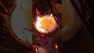 Karthika masam special narikela Deepam [upl. by Iz]