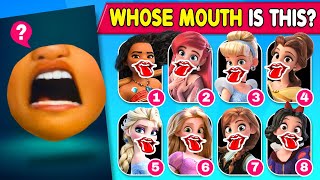 🔥 Guess the Disney Character by Mouth and VOICE  Moana 2 Disney Character Disney Quiz [upl. by Hulton988]