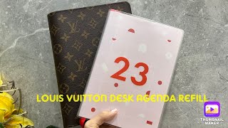 Louis Vuitton Desk Agenda Refill  Chloe Dang [upl. by Leatrice]