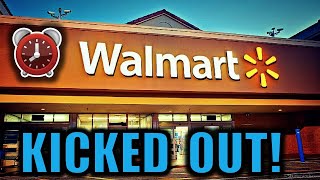 24 HOUR OVERNIGHT CHALLENGE IN WALMART TOILET PAPER FORTKICKED OUT [upl. by Yrakaz872]