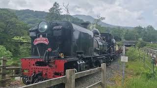 Welsh Highland Railway Beddgelert Snowdonia UK [upl. by Eartha]