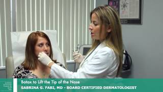 Botox for Nose  Nasal Tip Lift  San Diego Botox Injections [upl. by Claudianus]